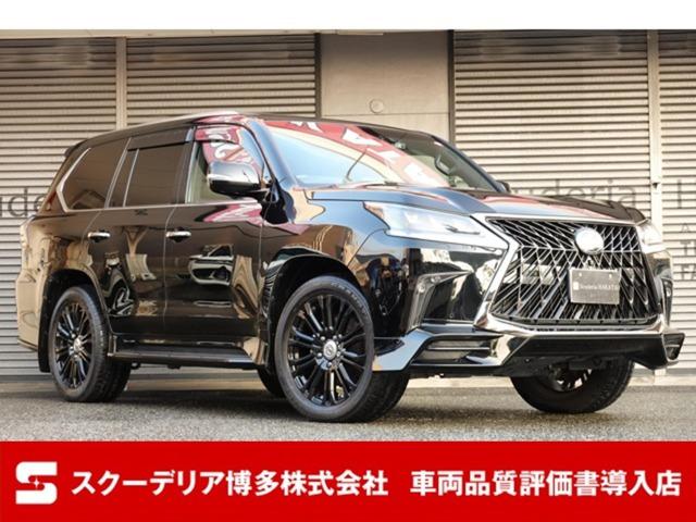 令和3年9月レクサスLX570・特別仕様車・ブラックシークエンス・リヤエンターテイメントS マ...