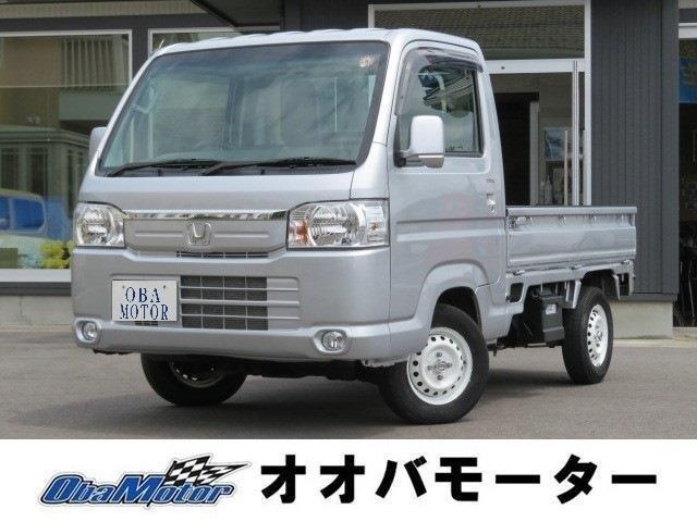 H29年式ホンダアクティトラック4WDのMT車のシルバー色が入庫しました♪新車販売が終了した貴...